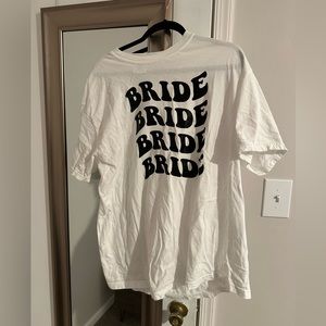 Bride tshirt